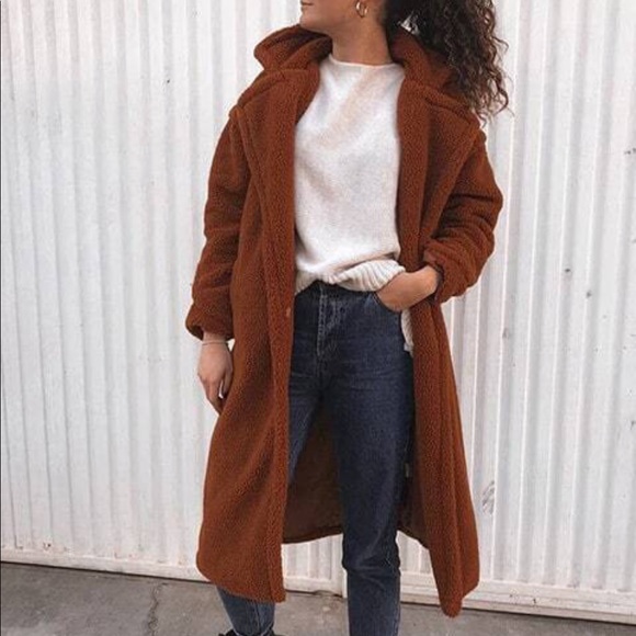 SHEIN Jackets & Blazers - Teddy bear coat
